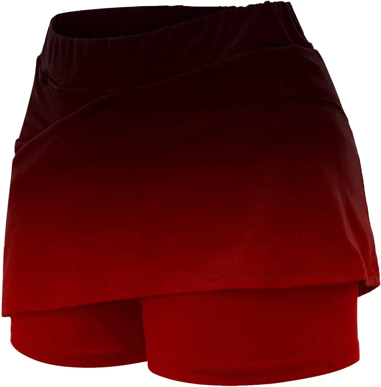 Womens Skorts with Pockets Tummy Control Plus Size Skorts for Women High Waist Athletic Sports Pants Skirt Casual