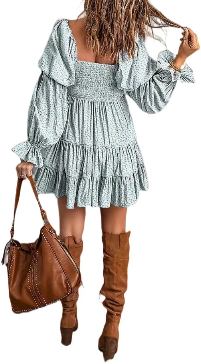 Women's Solid Color A Line Skirts, 2025 Fashion Sexy Line Neck Off The Shoulder Dresses