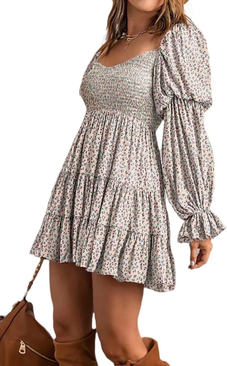 Women's Solid Color A Line Skirts, 2025 Fashion Sexy Line Neck Off The Shoulder Dresses