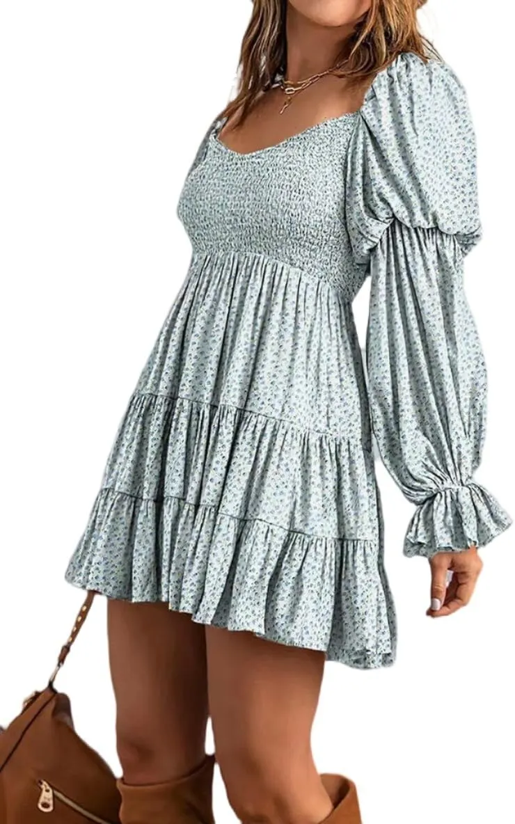 Women's Solid Color A Line Skirts, 2025 Fashion Sexy Line Neck Off The Shoulder Dresses
