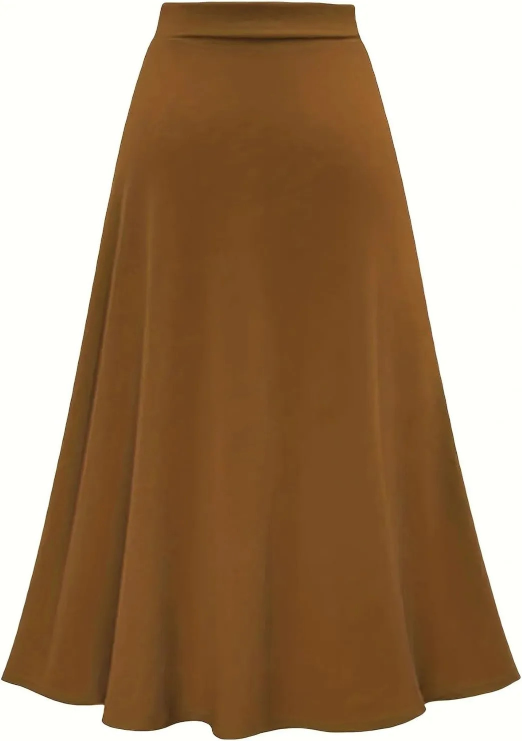 Women's Solid Color High Waist Irregular Skirt Slit Skirt European and American Large Size Ballet