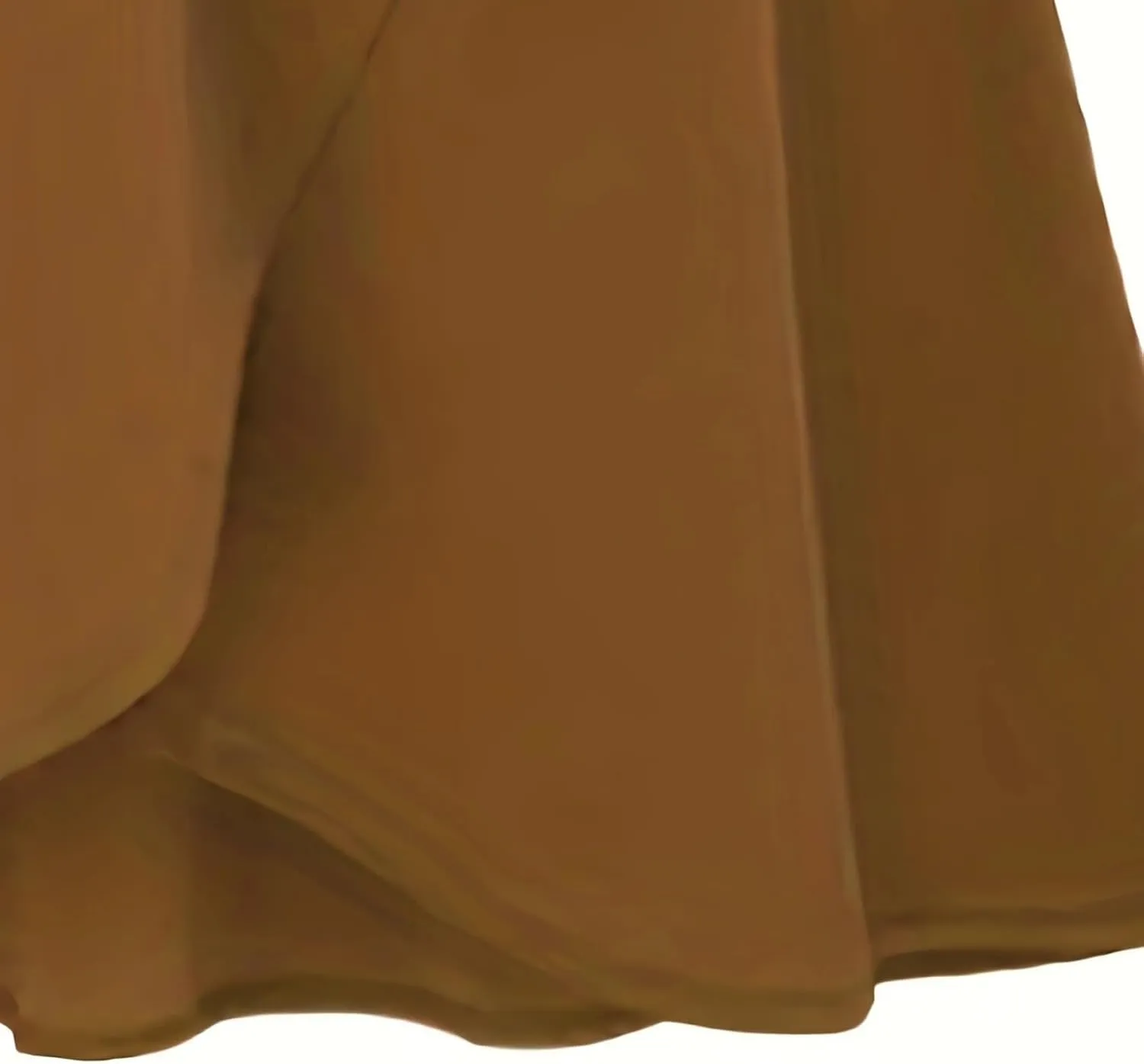 Women's Solid Color High Waist Irregular Skirt Slit Skirt European and American Large Size Ballet